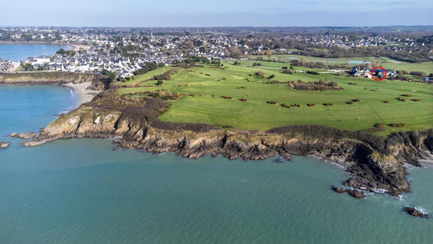 La Ferme Du Golf, Gite Atypique Et Artistique Lancieux Exterior foto