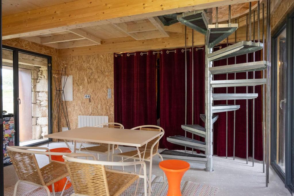 La Ferme Du Golf, Gite Atypique Et Artistique Lancieux Exterior foto